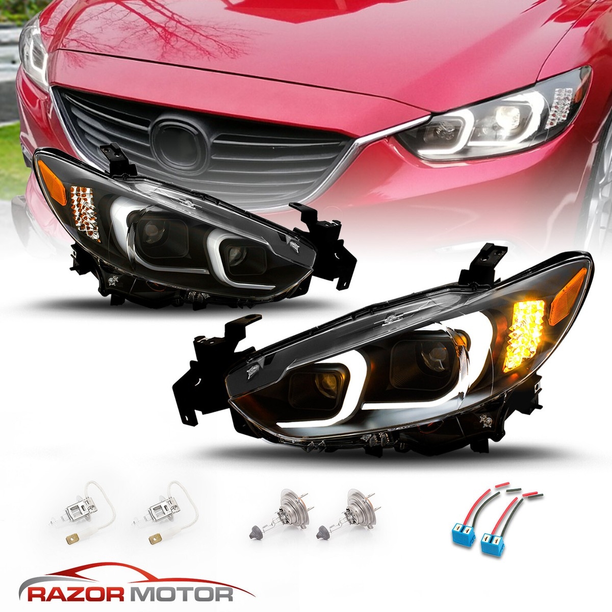 2015 mazda 6 headlights