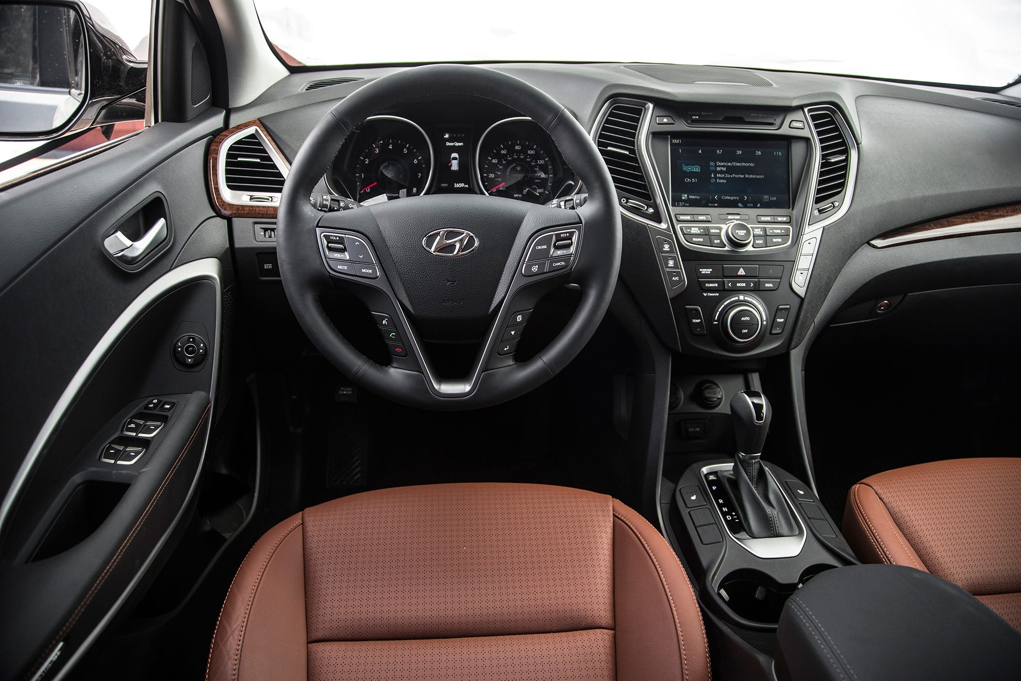 hyundai suv veracruz 2014 interior