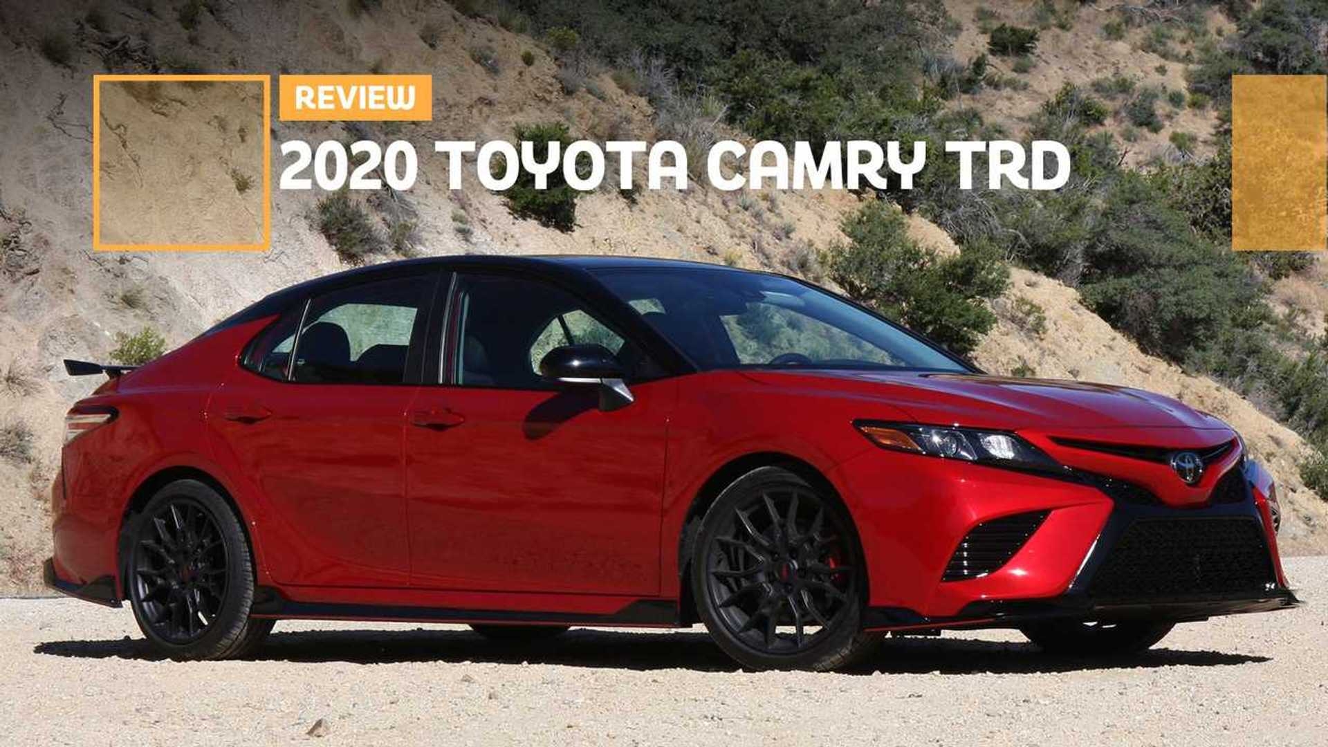 2020 toyota camry trd