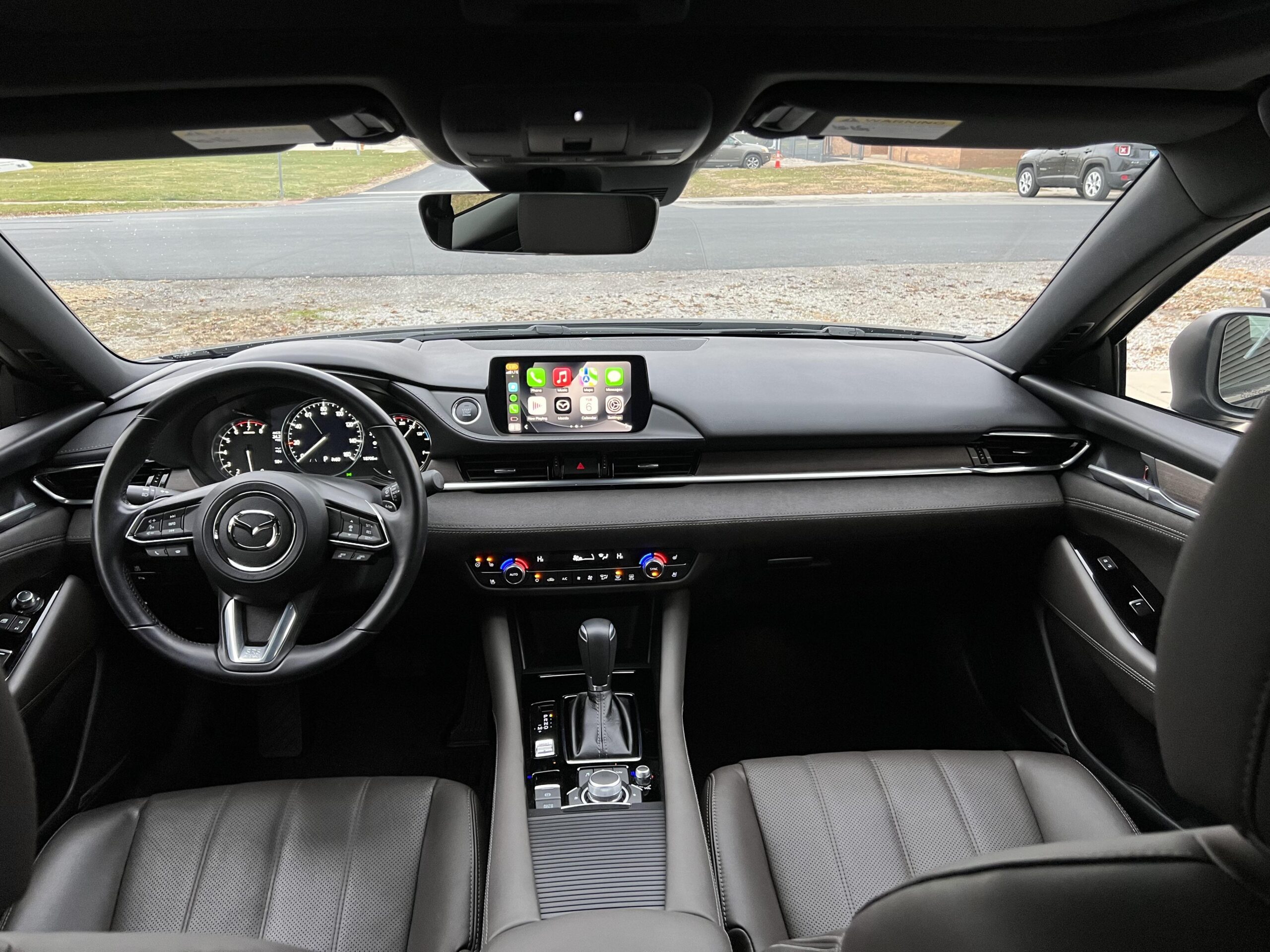 interior of mazda 6