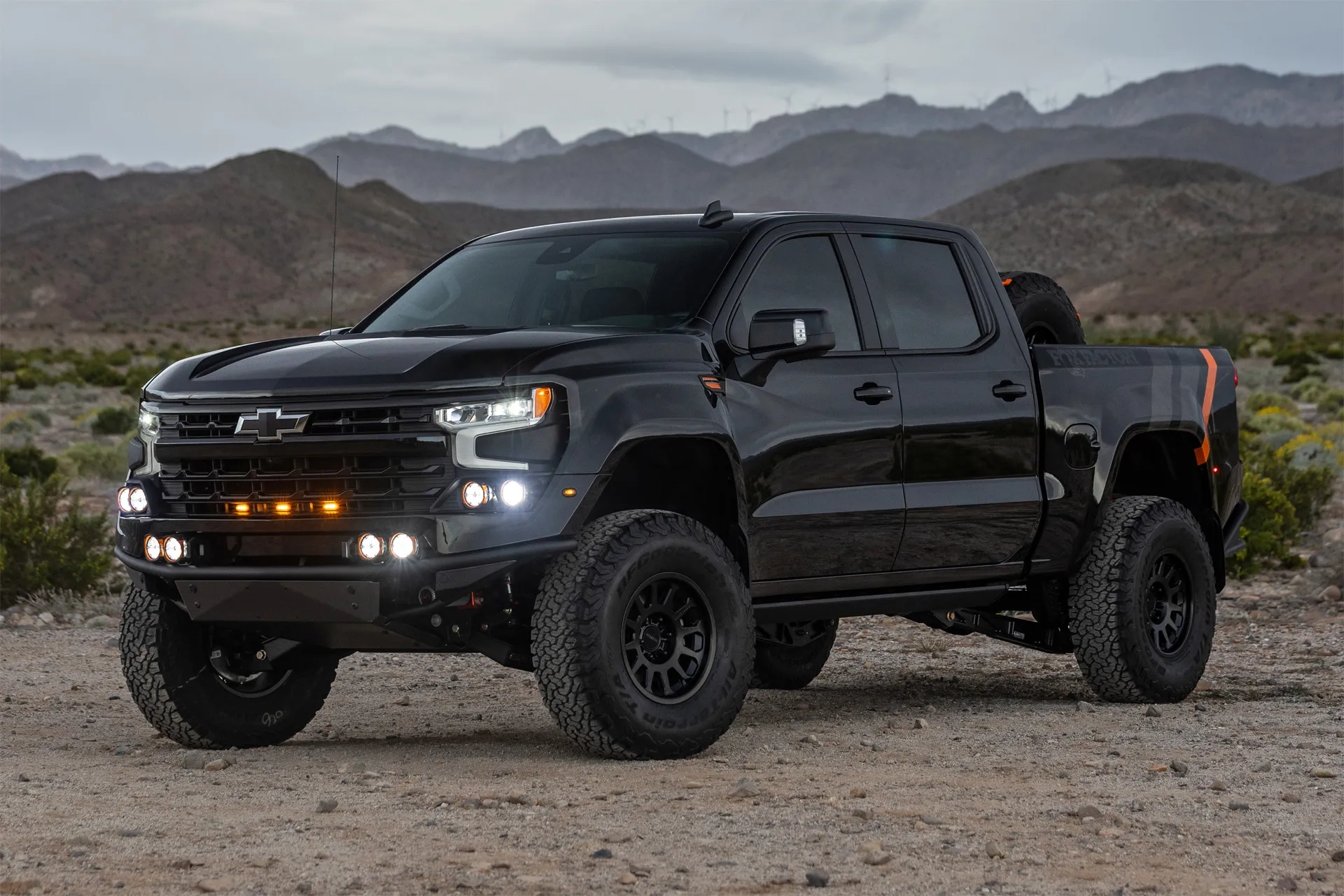 chevy silverado fox factory edition