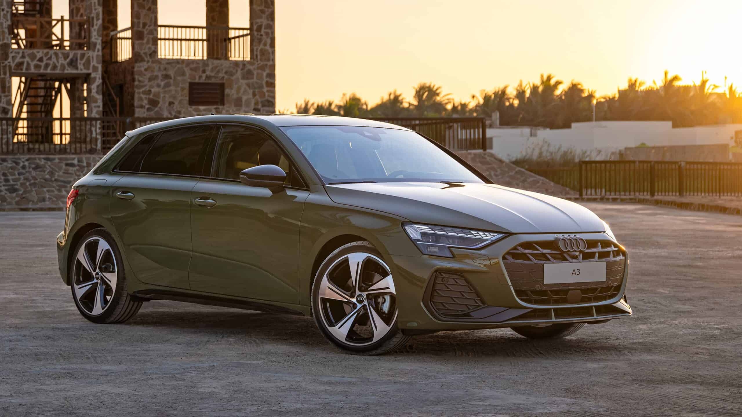 2025 Audi A3 Debuts As BMW 1 Series 2 Series Gran Coupe Rival