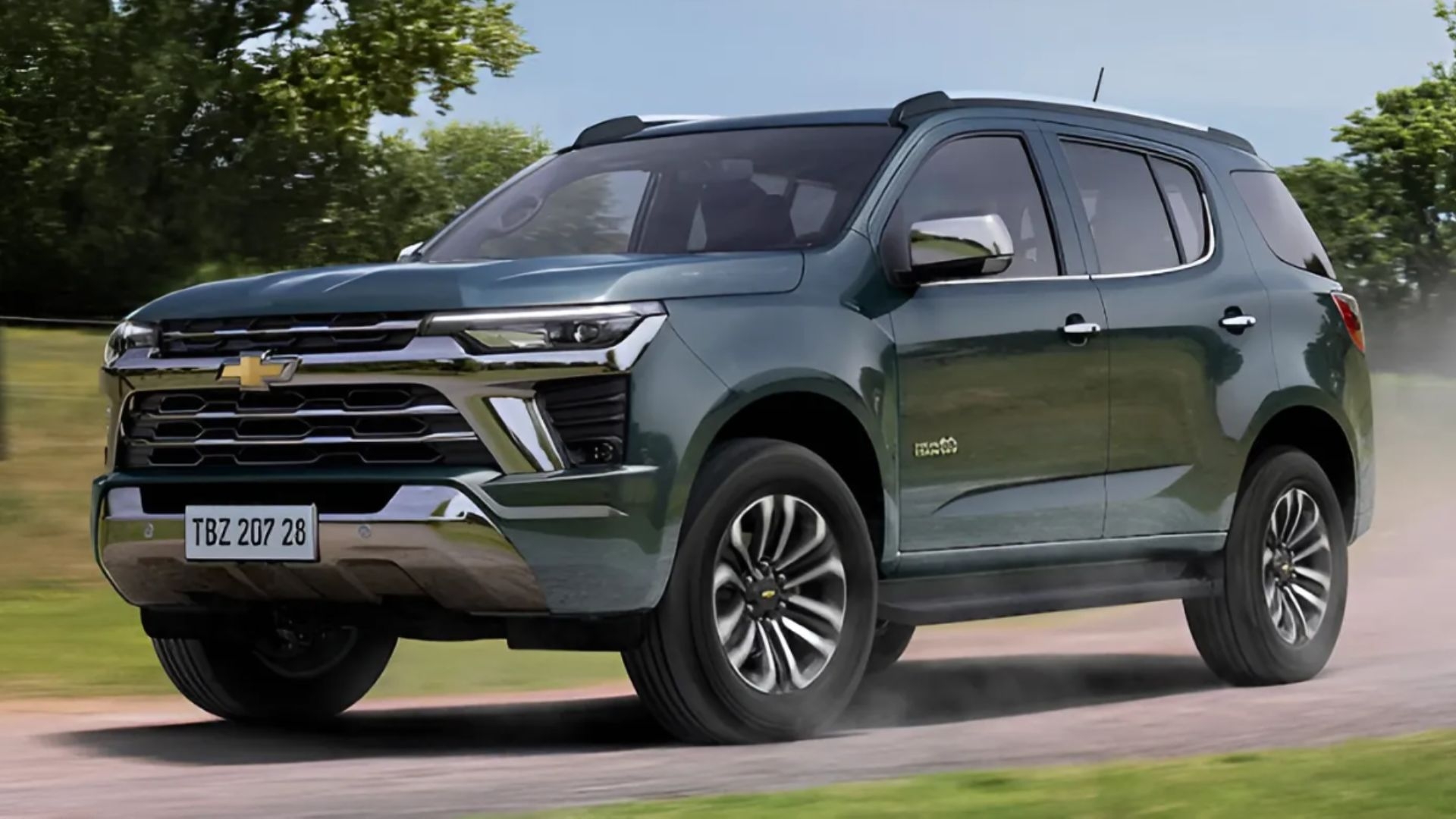 chevy trailblazer suv south america