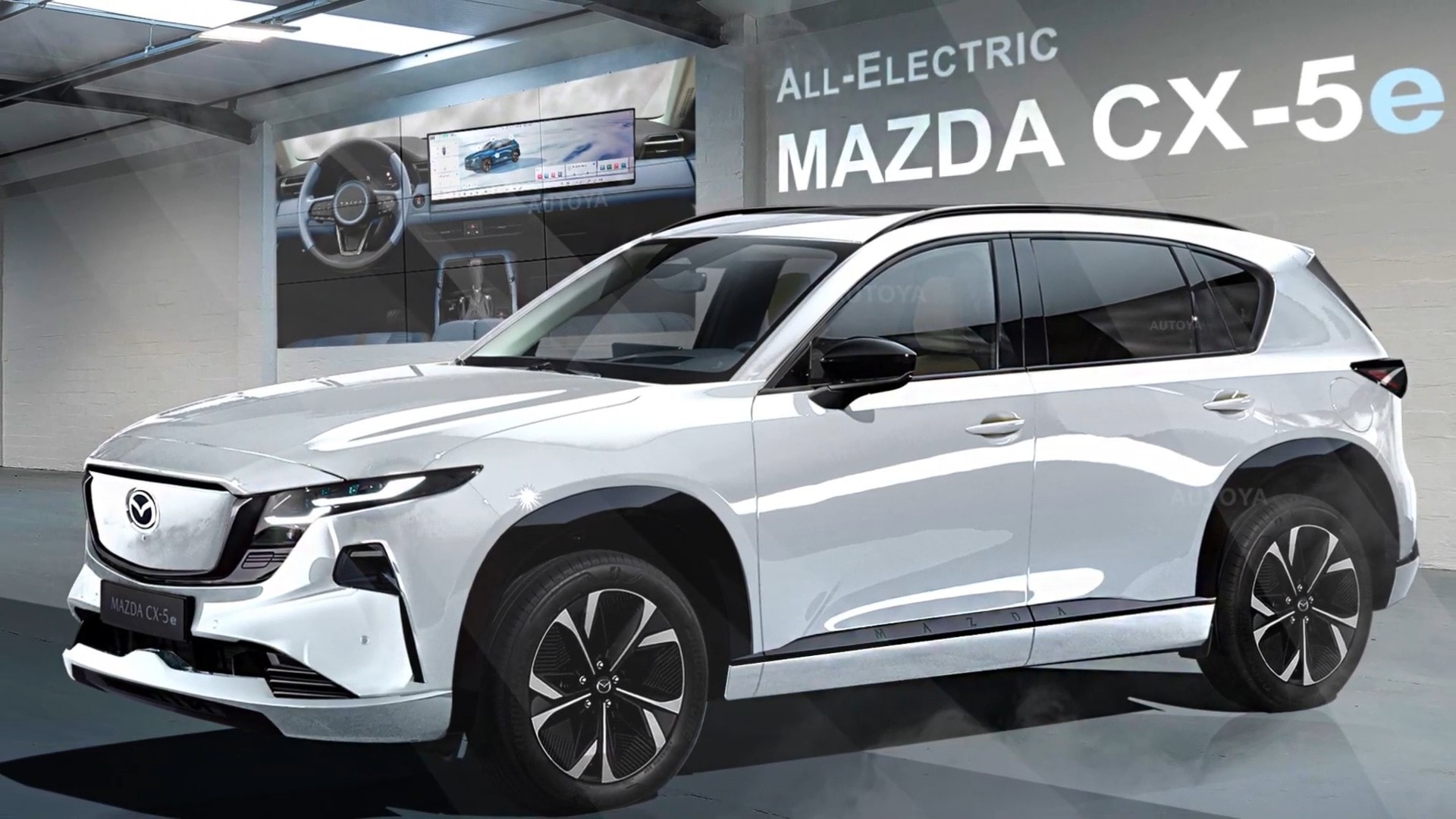 2027 Mazda CX 5 Becomes An All Electric Crossover SUV Though Only Across Imagination Land Autoevolution