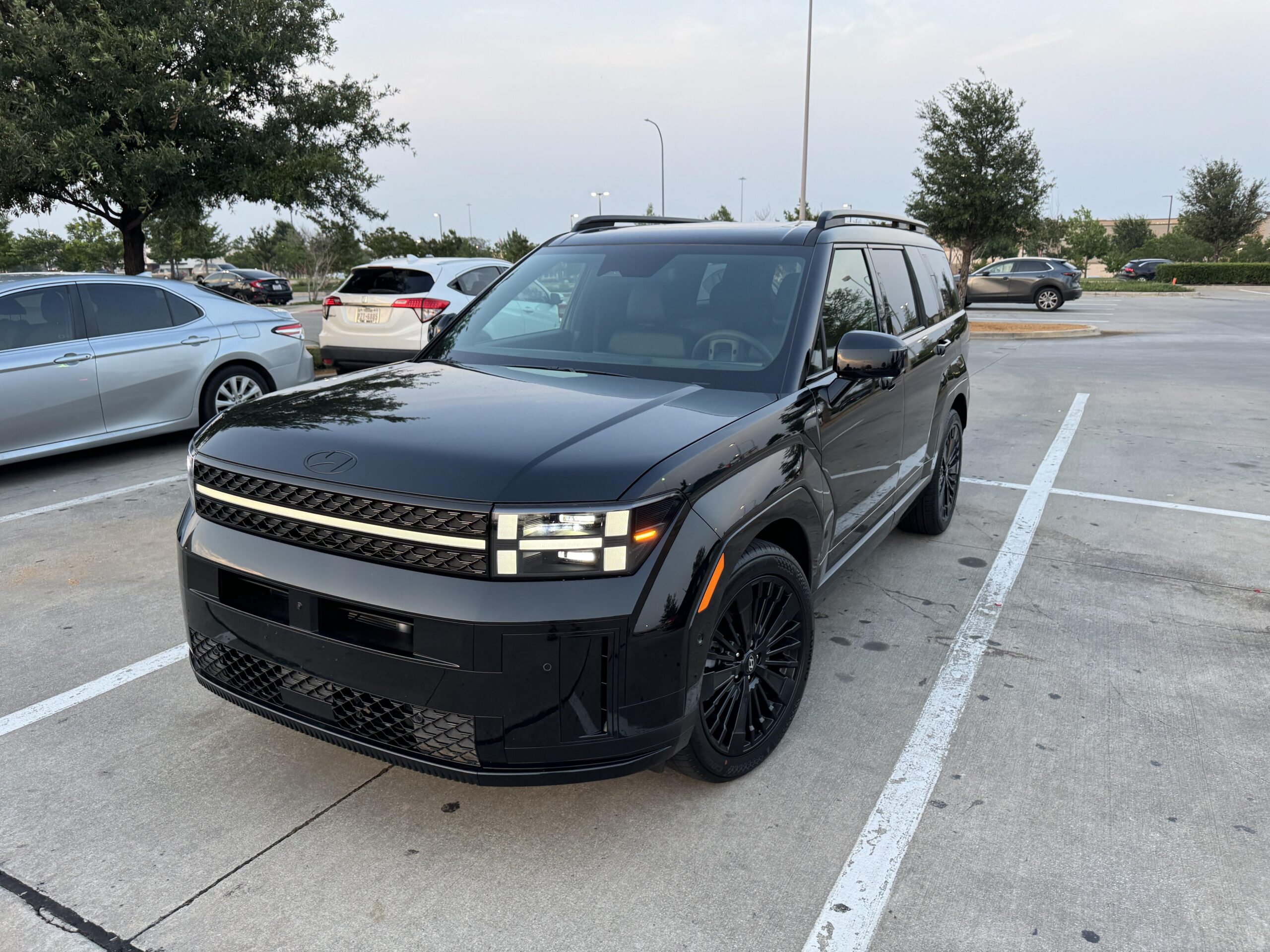 hyundai santa fe blacked out