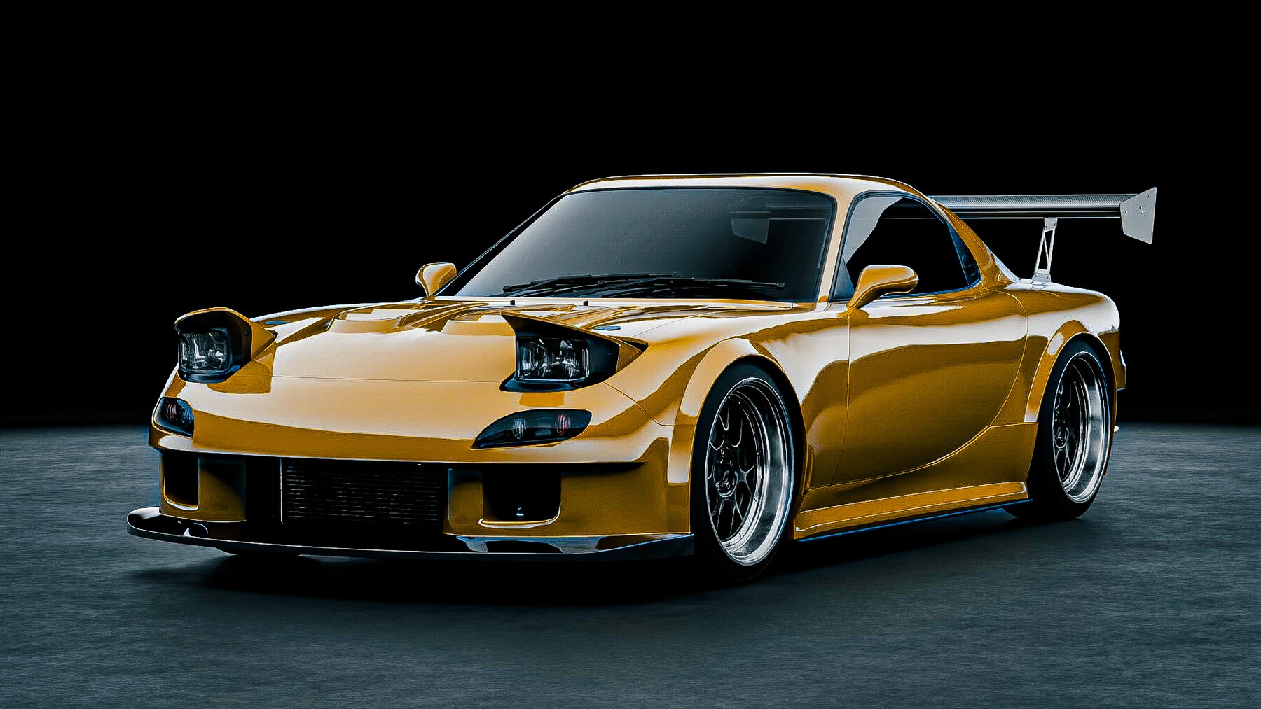 ArtStation Mazda RX 7 Custom Resources