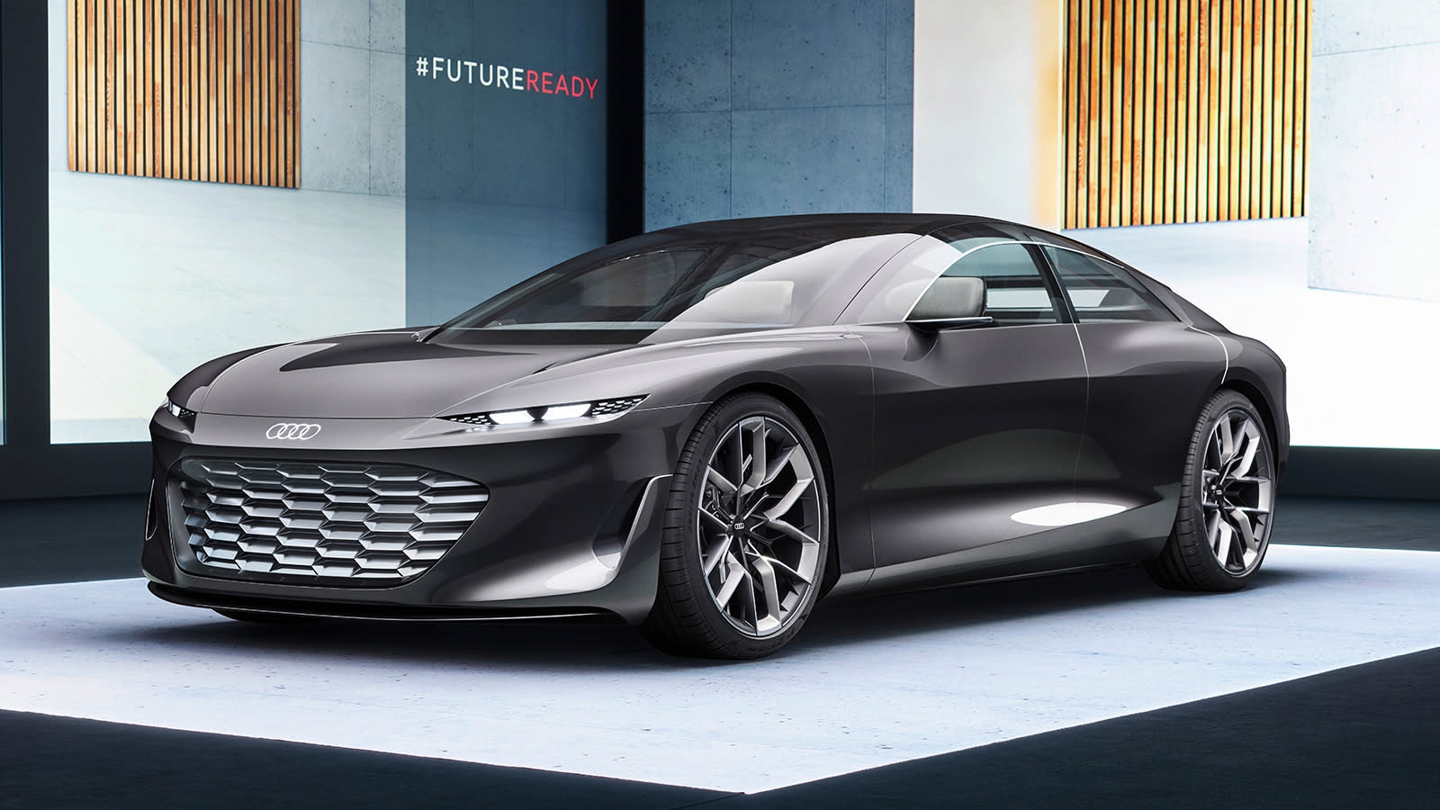 Audi s Grandsphere Concept EV Is A Self driving Living Room On Wheels