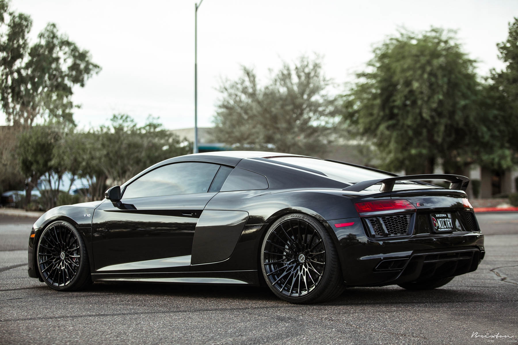 audi r8 with rims