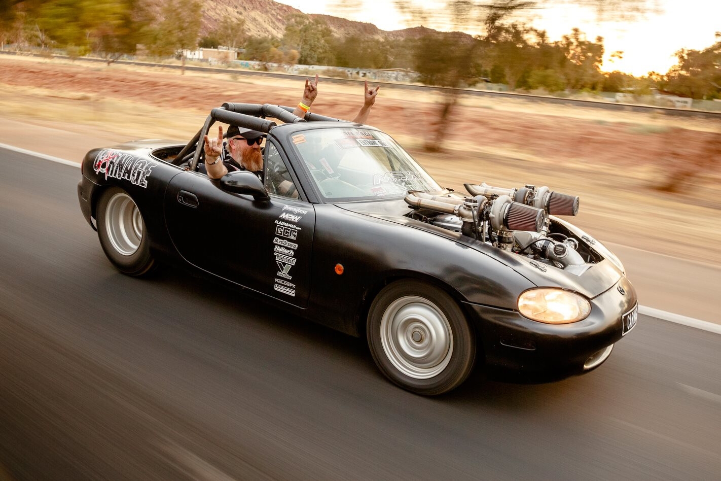 CARNAGE TWIN TURBO V8 SWAPPED MX 5 PROJECT MX5 7 EPISODE THREE