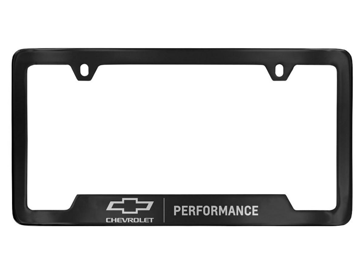 chevrolet licence plate frames