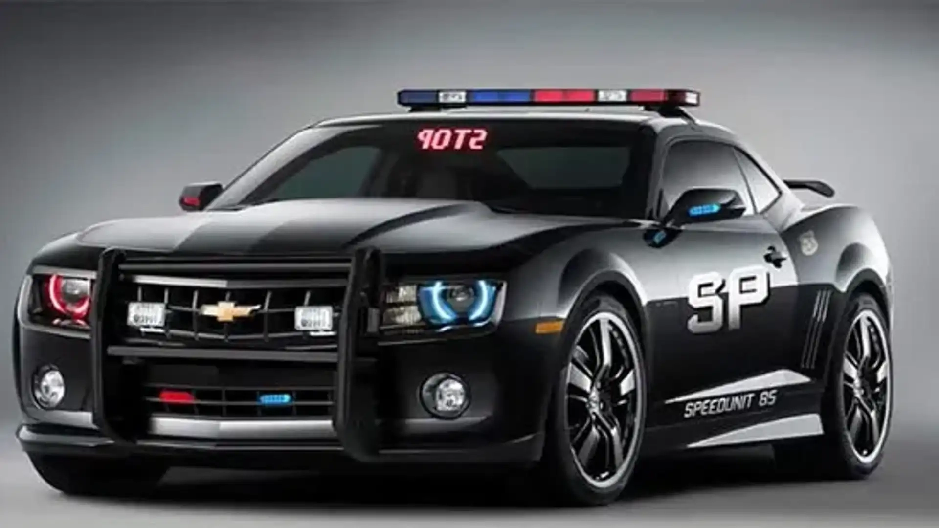 Chevy Camaro Cop Car Concept Looks Completely Cool