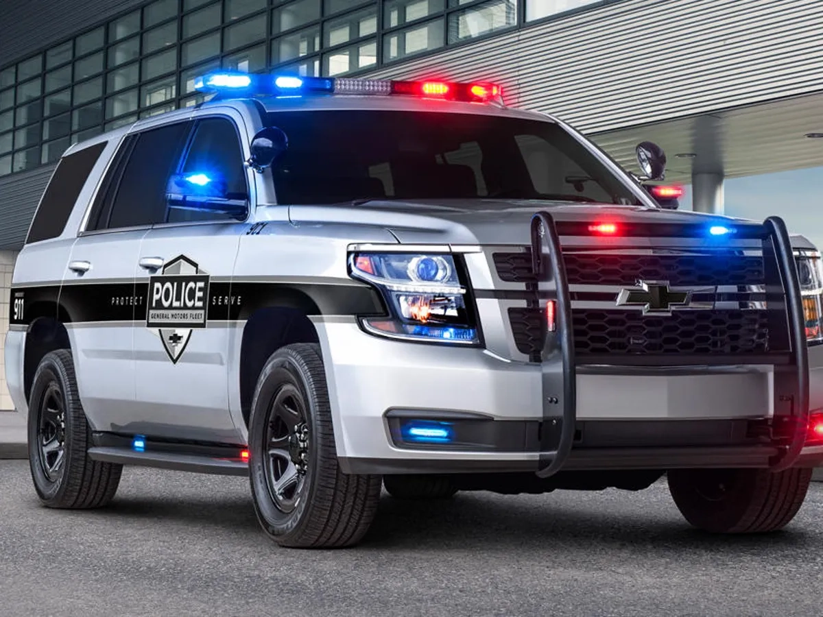 chevrolet tahoe police car