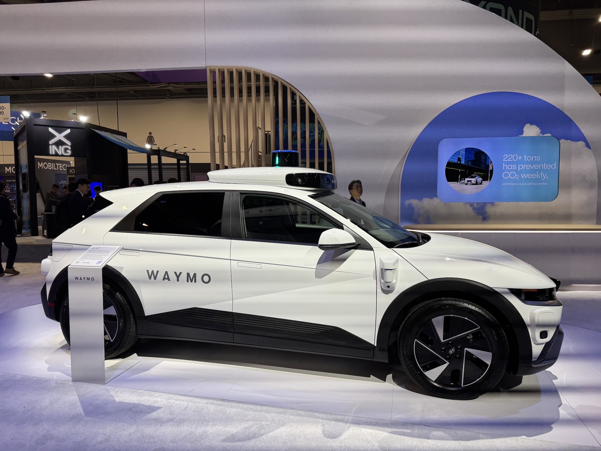 Close Look At Waymo Hyundai IONIQ 5 With 6th Generation Waymo Driver The Last Driver License Holder