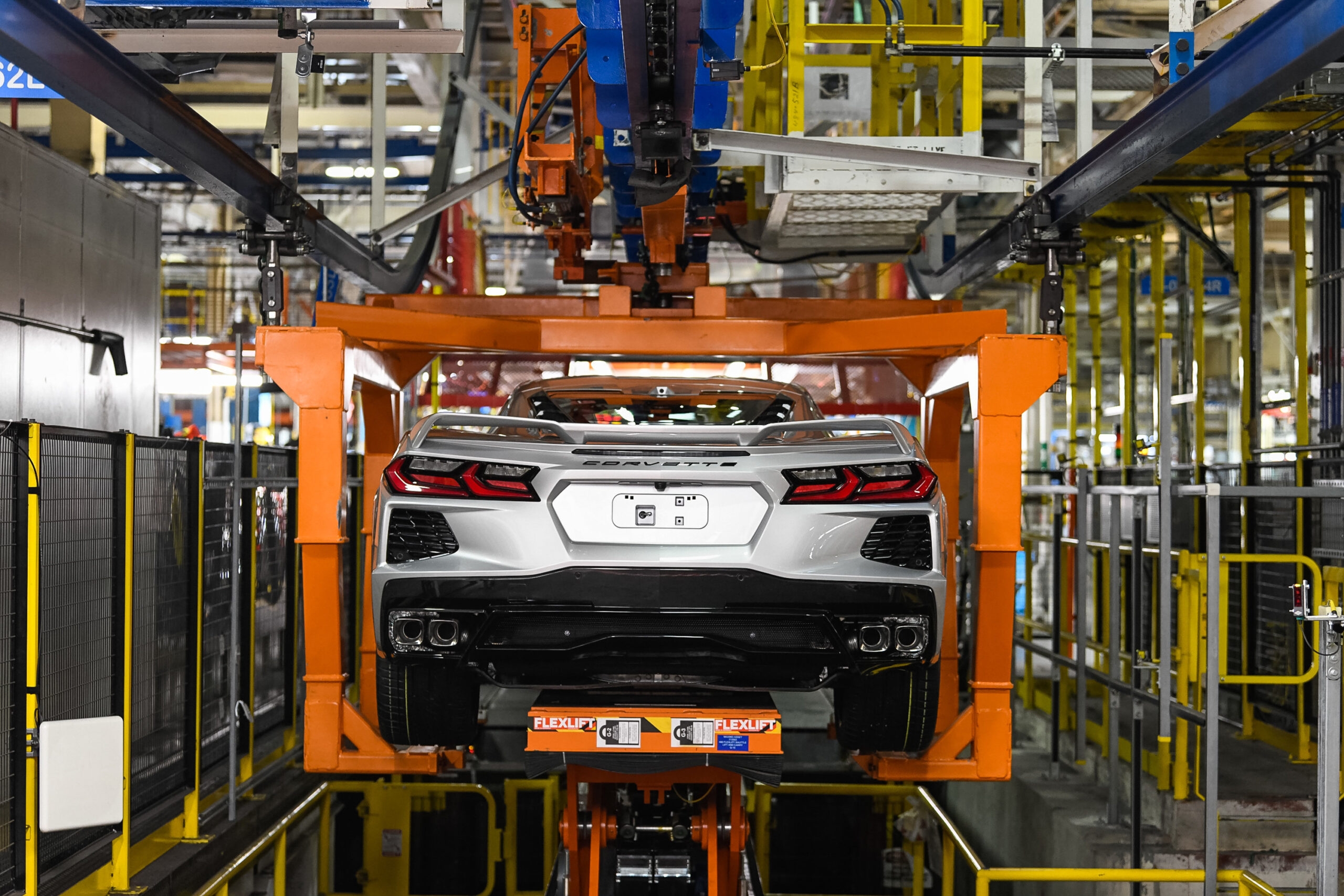 chevy corvette plant downtime