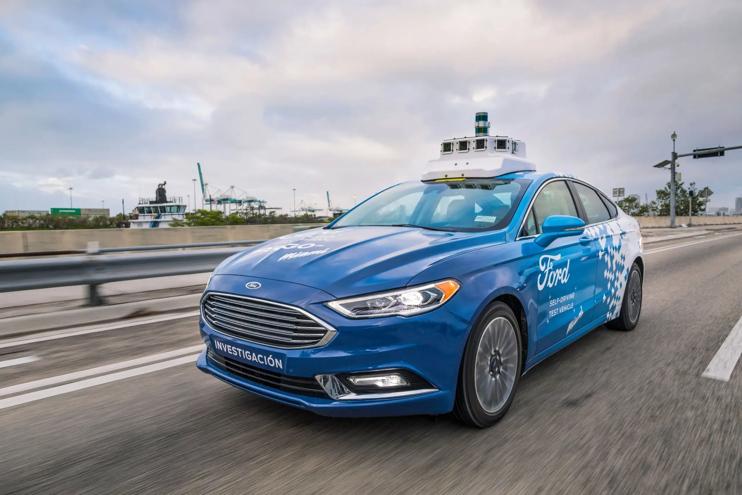 ford self driving vehicles