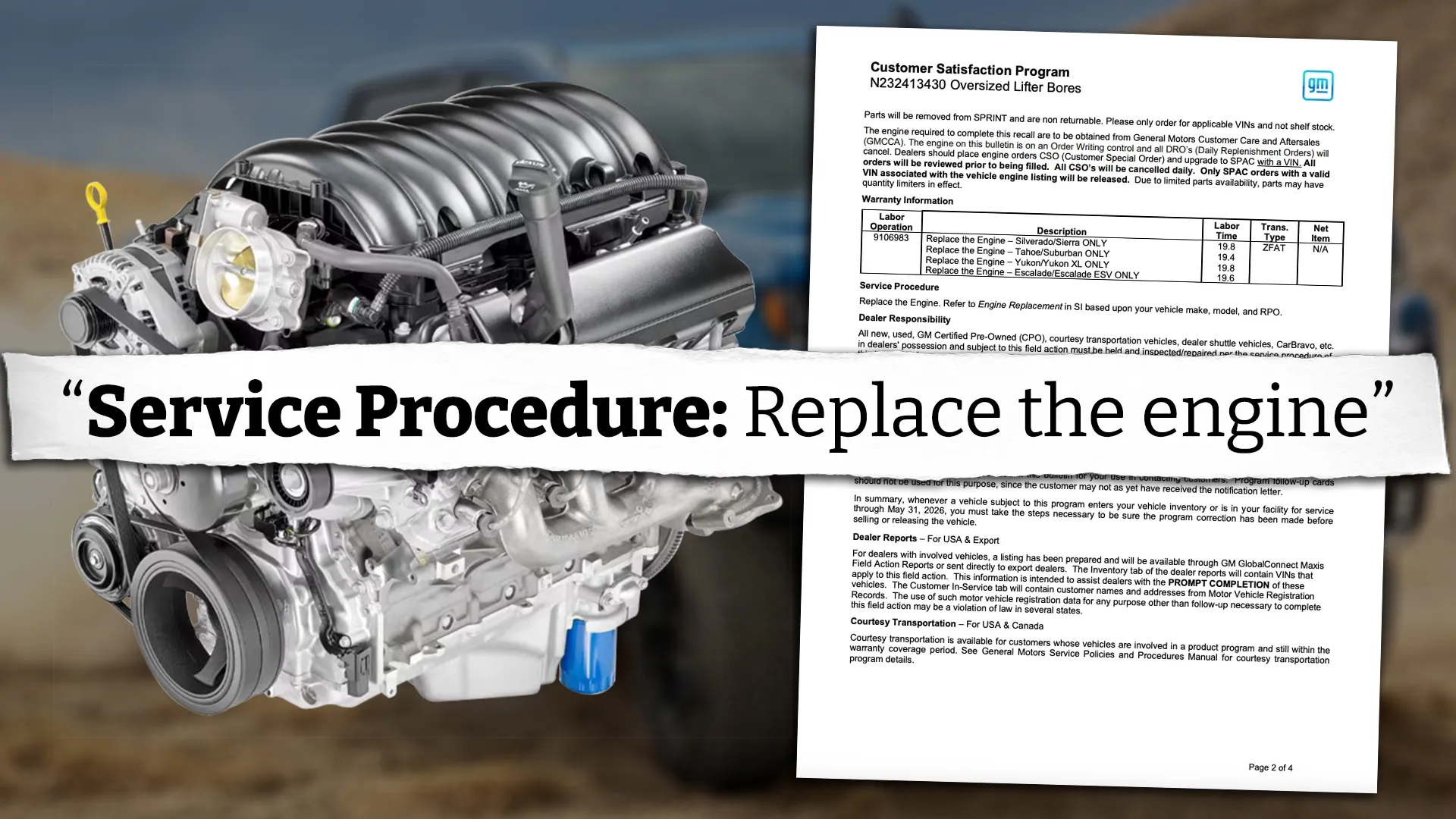 cadillac chevrolet gmc engine recall cadillac chevrolet gmc engine recall