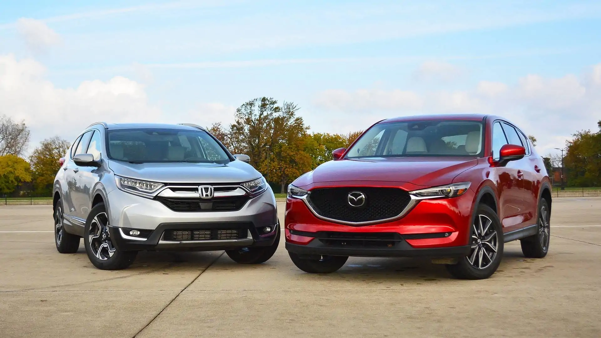 Honda CR V Vs Mazda CX 5 The Head And The Heart Of SUVs