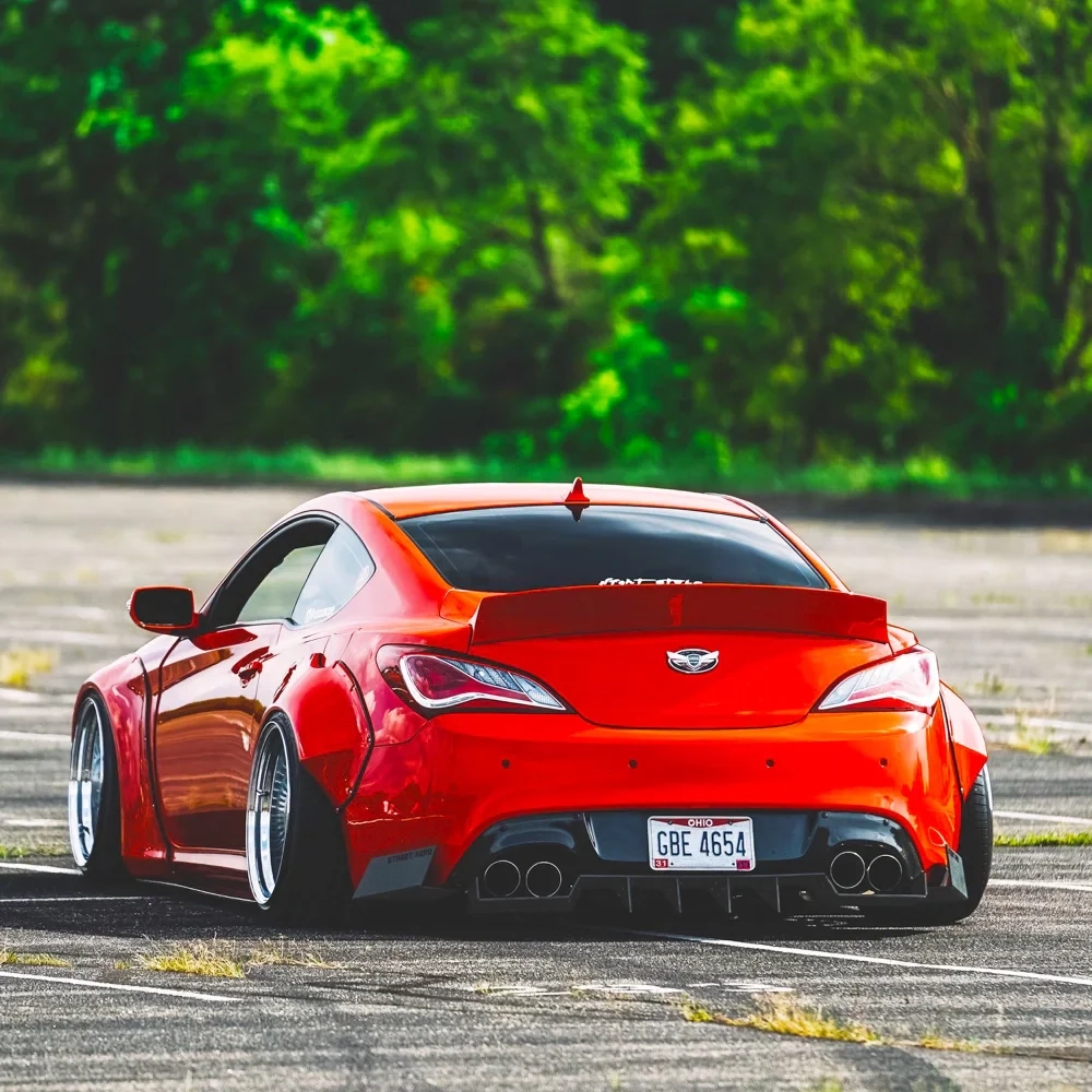 hyundai genesis coupe custom