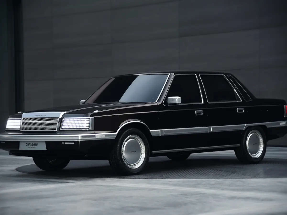 Hyundai Grandeur Concept EV Blends 1980s Style And 21st Century Tech Business Insider