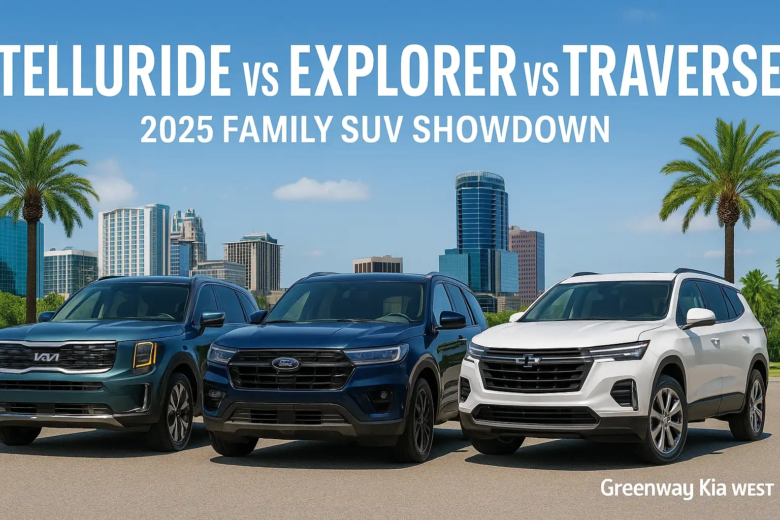 kia telluride vs chevy traverse