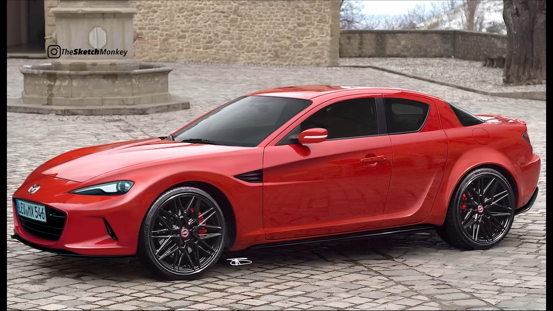 Mazda RX 8 Gets Rendered Back Into Existence For The 2023MY Do You Dig It Autoevolution