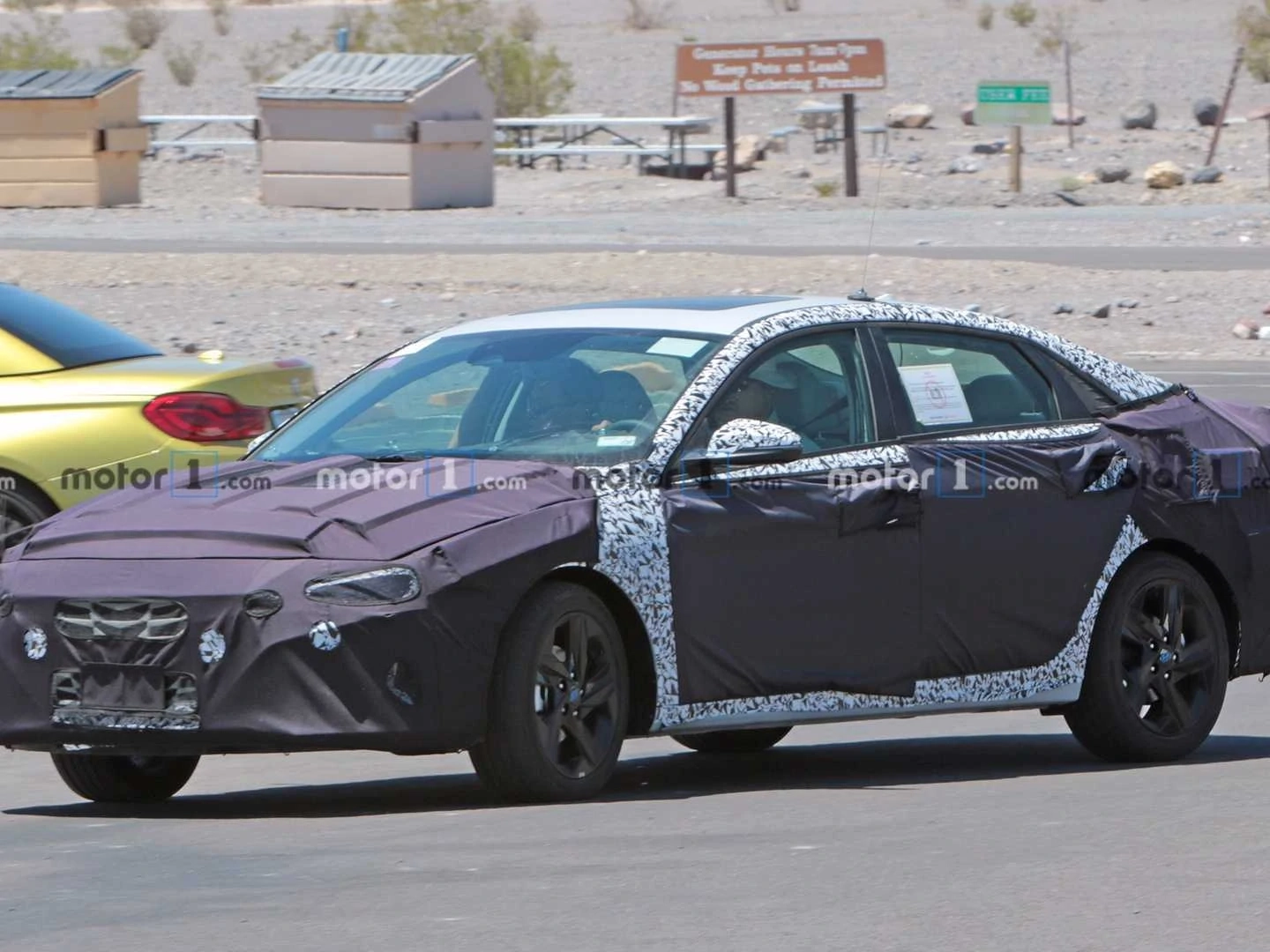 next-generation hyundai elantra spy shots