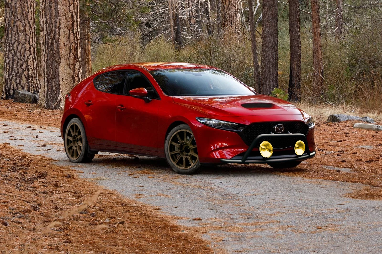 mazda 3 rally car