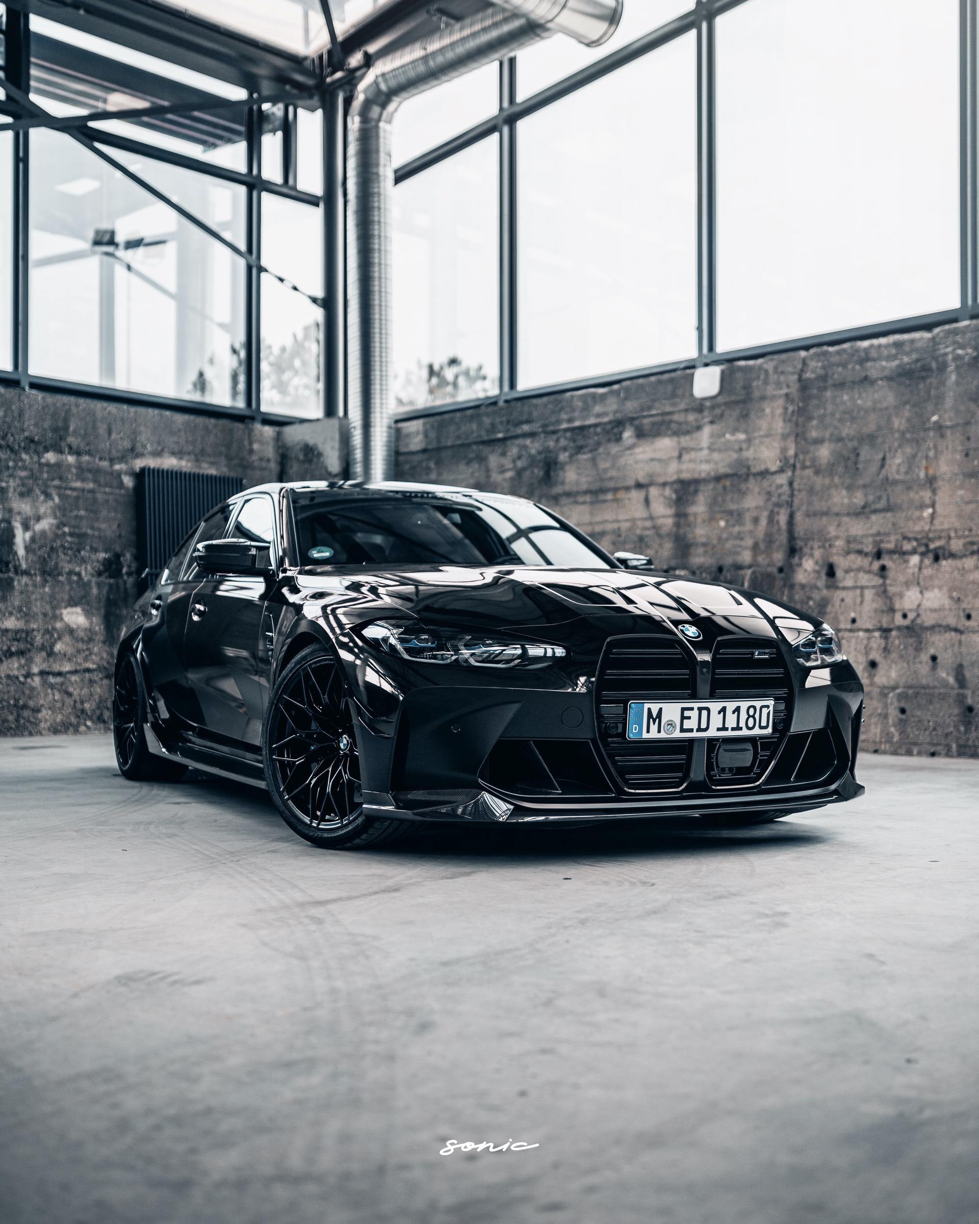 bmw m3 all black