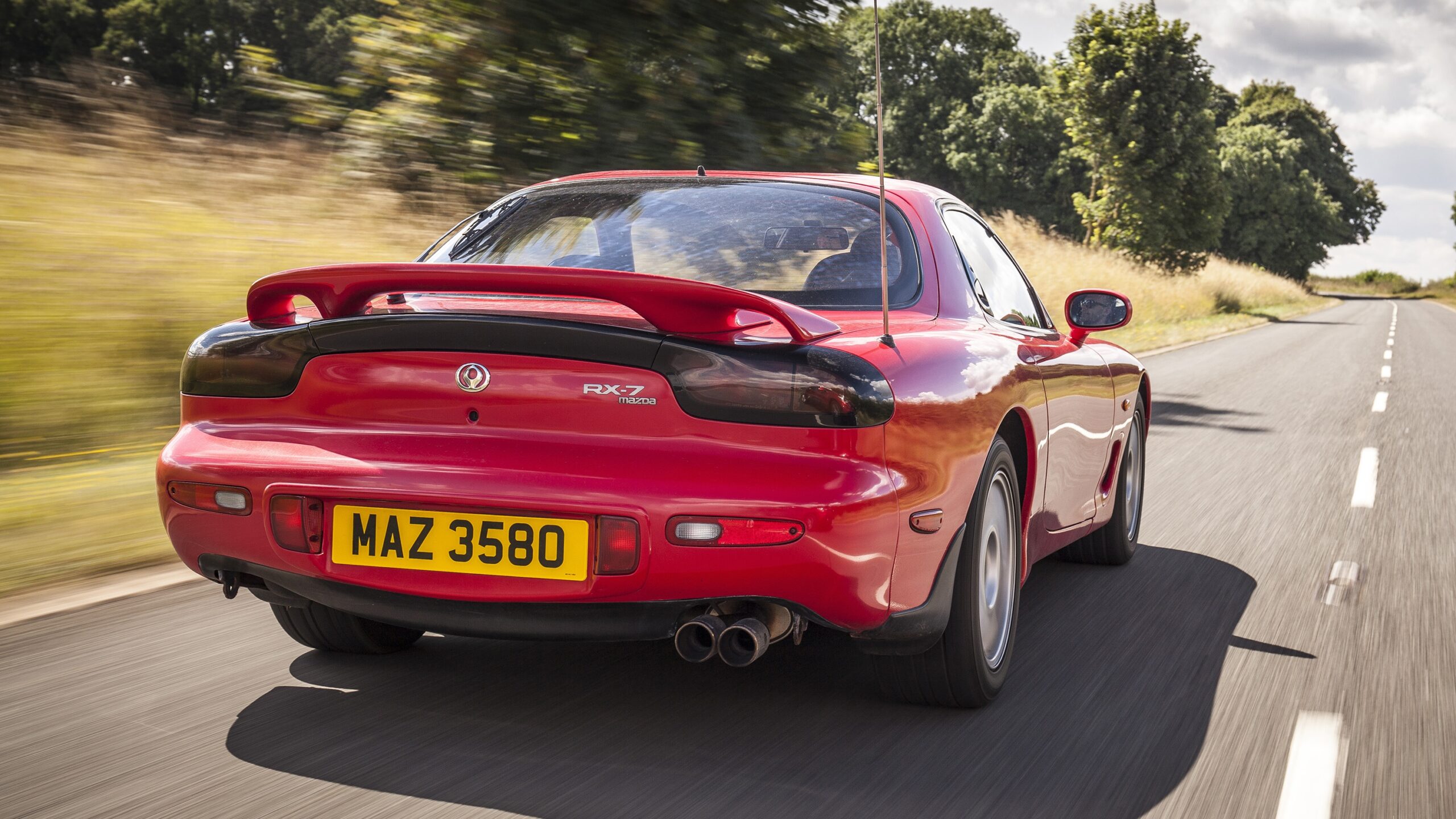 mazda rx7 rear view mazda rx7 rear view