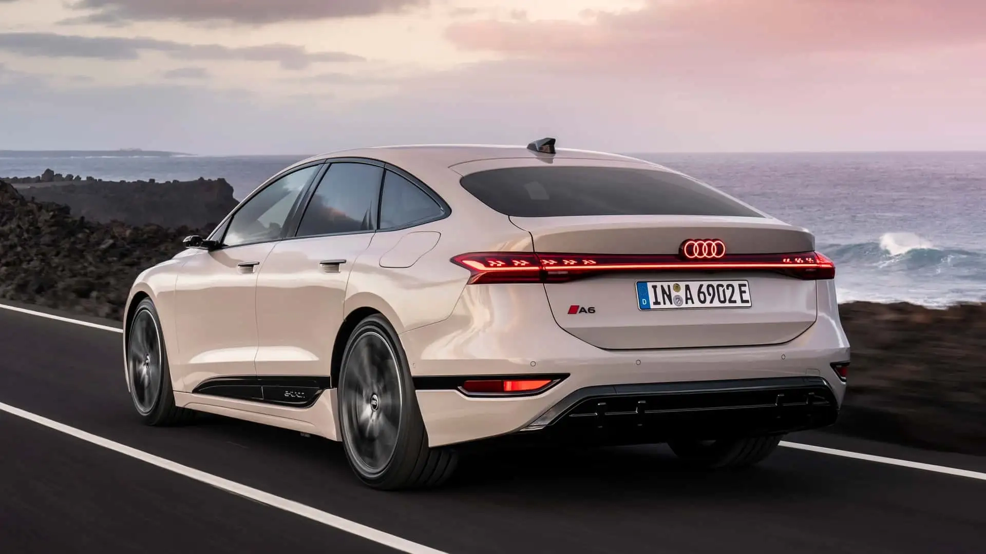 The A6 E Tron Is Audi s First Rear Wheel Drive Sedan In A Century