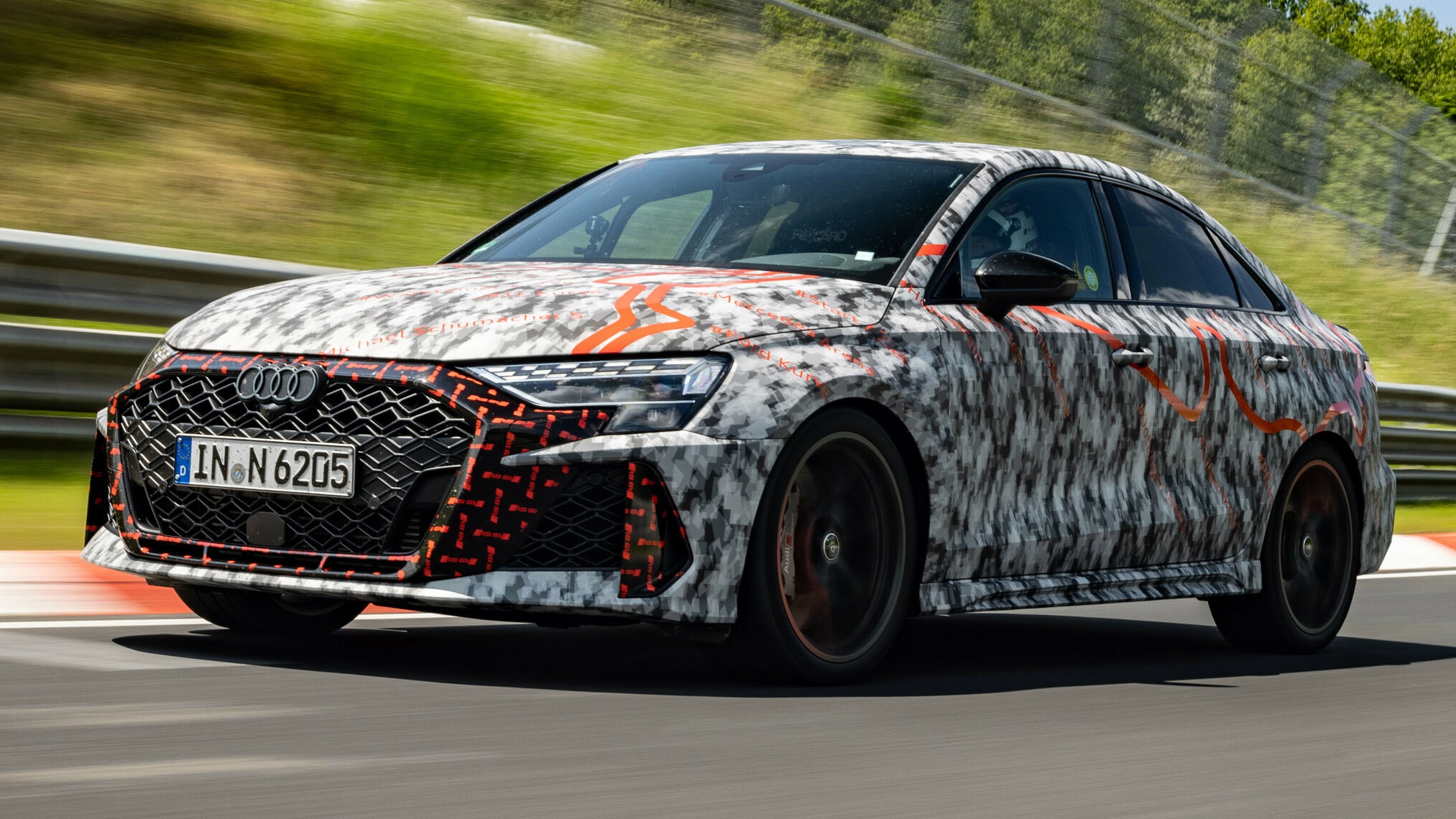 audi rs3 gt nurburgring prototype