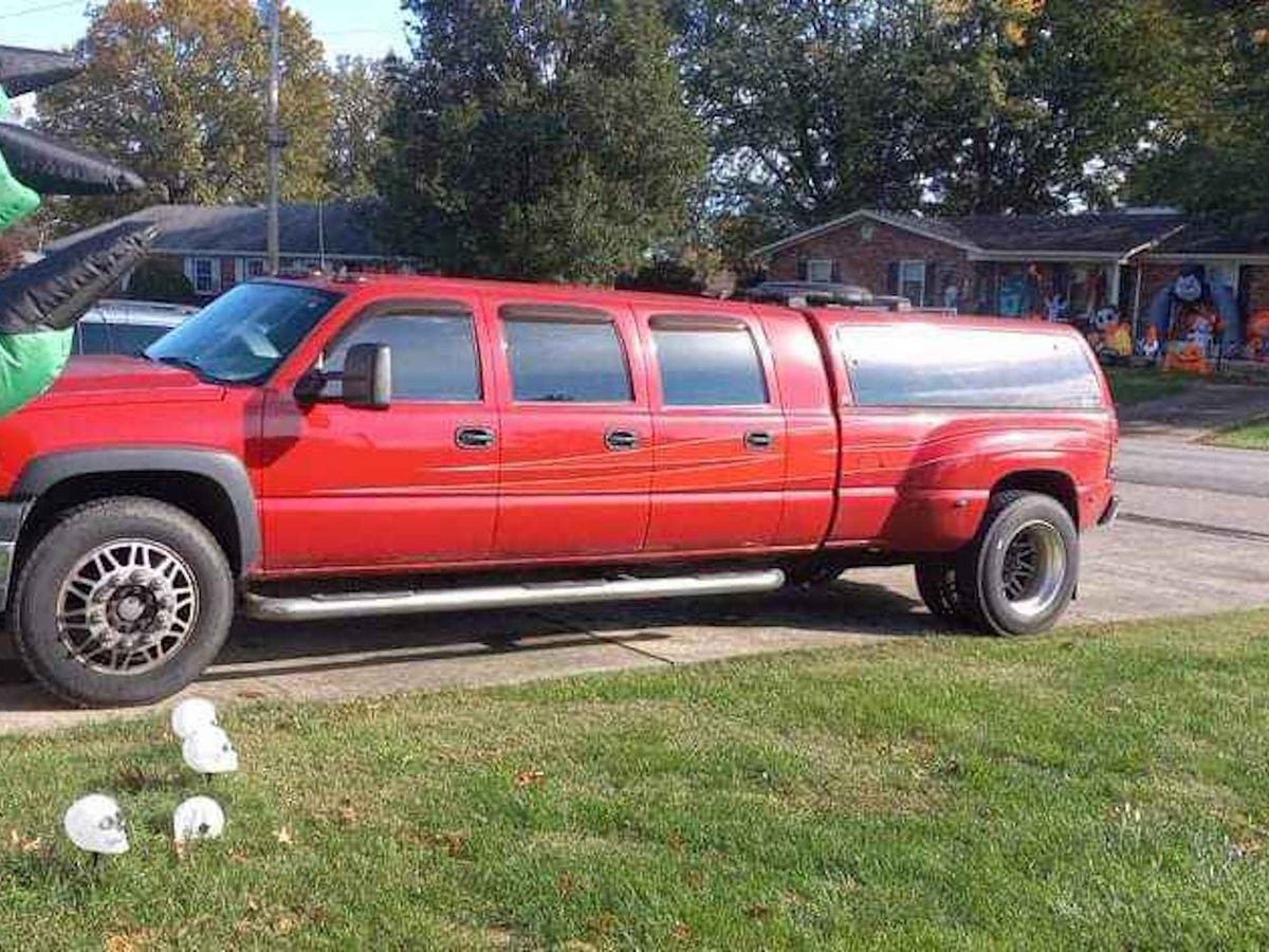 chevy 6 door pickup
