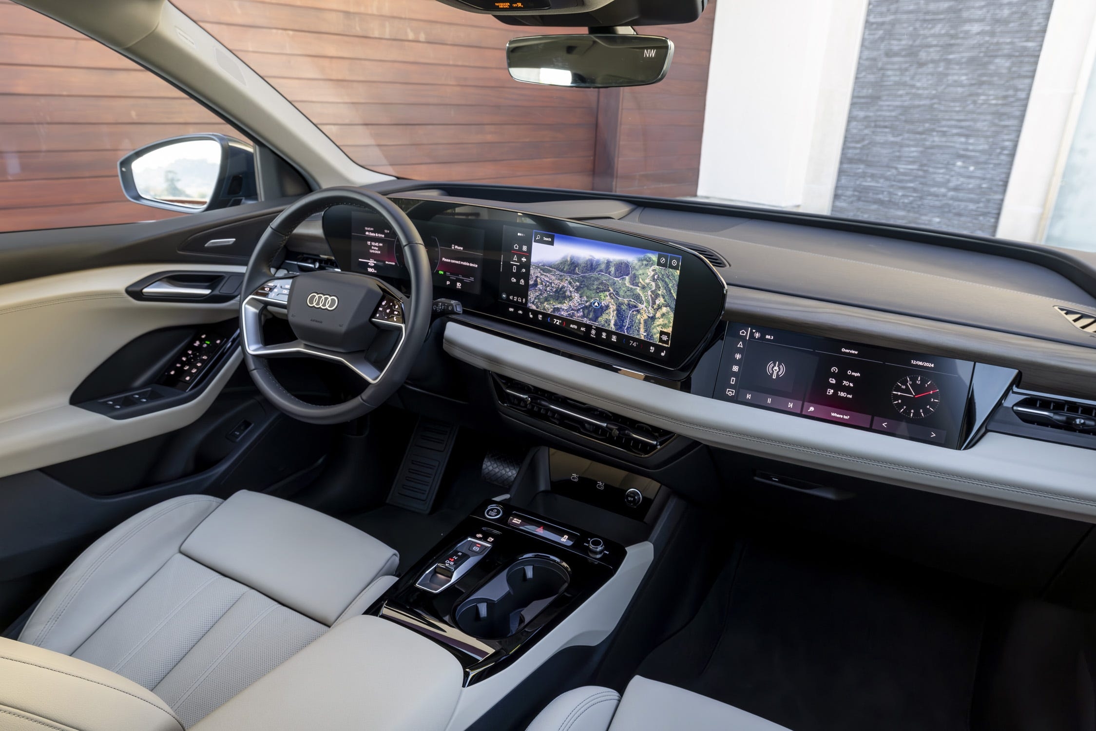 audi q6 e tron interior