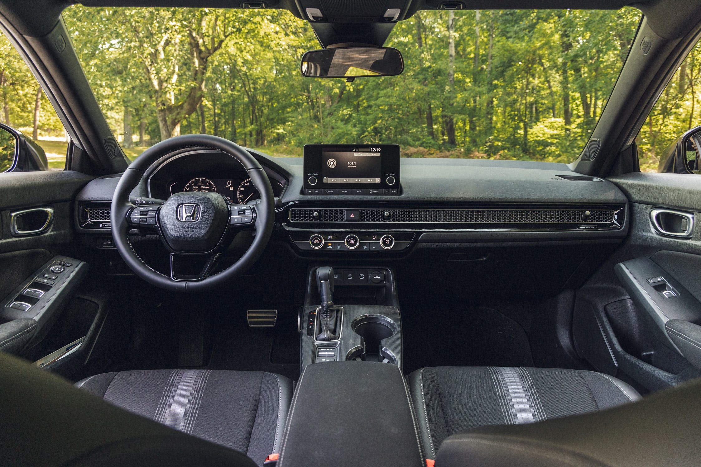 View Interior Photos Of The 2025 Honda Civic Sport Sedan