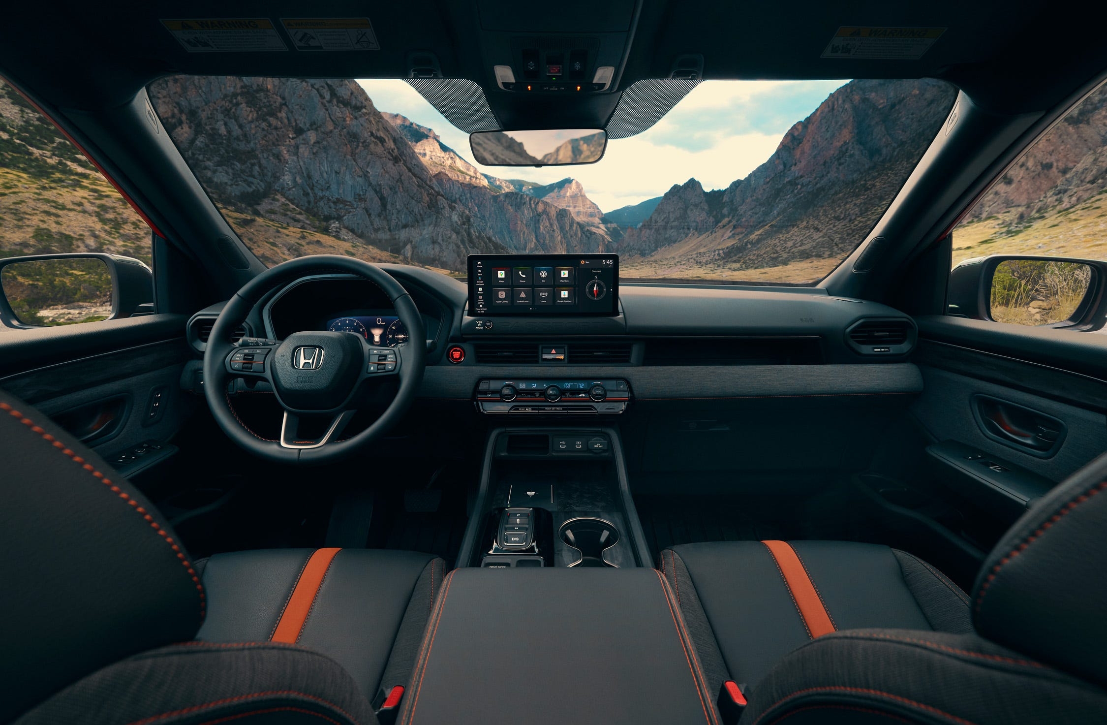 View Interior Photos Of The 2026 Honda Passport